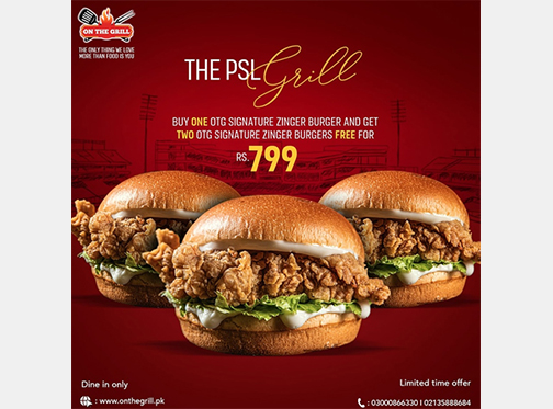 ON THE GRILL Get Two OTG Signature Zinger Burgers Freeimage-836