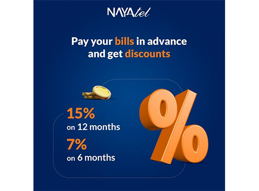 Nayatel monthly bill offer! Pay in advance and save 15%image-10