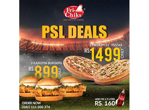 Fri-Chiks PSL Deals! Starting Rs. 899image-254