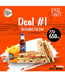 Bun&BBQ  PSL Deal 1 For Rs.650image-865