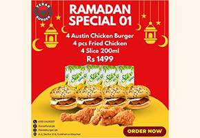 Texas Burgers Ramadan Special 01 For Rs.1499image-887