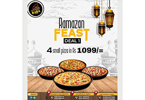 Baba Pizza Ramazan Feast Deal 1 For Rs.1099image-941