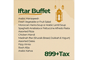 Bakecarry Iftar Buffet For Rs.899image-961