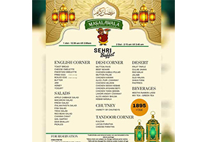 Masalawala Sehri Buffet For Rs.1895image-109