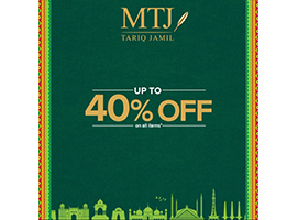 Azadi Sale By MTJ - Tariq Jameel UP TO 40% off on All Itemsimage-1267