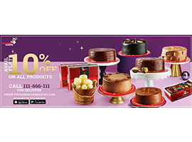 Kababjees Bakers Flat 10% off on all Productsimage-575