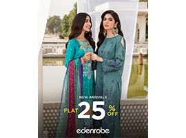 Edenrobe Eid Sale! Flat 25% OFF on New Arrivalsimage-591