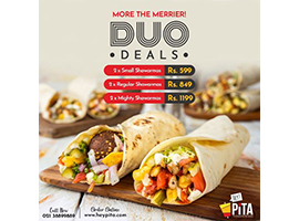 PITA - The Shawarma Revolution! Duo deals Starting Rs.599/-image-591
