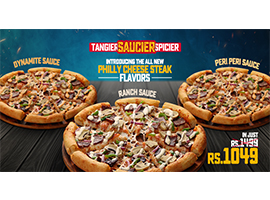 Domino's Pizza Introduce New Flavours just in Rs. 1049image-597