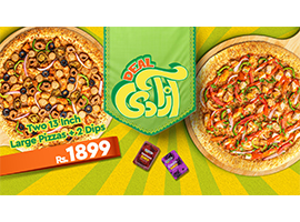 Broadway Pizza! Azadi Deal For Rs.1899/-image-601