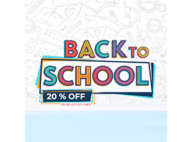 Cotton Candy Back to School 20% Off on Selected Linesimage-735