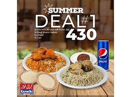 Karachi Foods Summer Deal 1 For Rs.430/-image-621