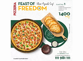 Pizzeria Azadi Deal 1 For Rs.1400/-image-628