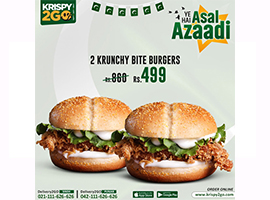 Krispy2GO Asal Azadi Deal For Rs.499/-image-629