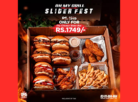 Oh My Grill! Chicken Slider Box For Rs.1749image-643
