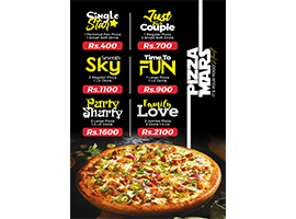 Pizza Mars Family Love Deal For Rs.2100image-645