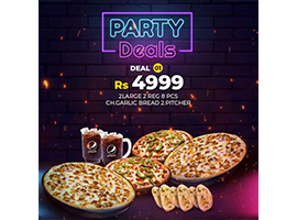 Pizza One Party Deal For Rs.4999/-image-646