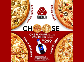 Boxer Burgers Exclusive Deal For Rs.299image-293