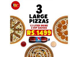 Day Night Pizza Offer 1 For Rs.1499image-650