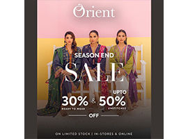 Orient Textiles! End Of Season Upto 30% & 50% Offimage-963