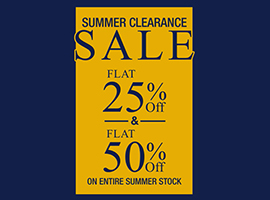 Ultra Club Summer Clearance Sale Flat 25% & 50% Offimage-786