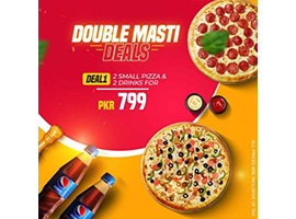 Pizza Point Double Masti Deal 1 For Rs.699image-664