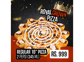 Pizza Max Royal Crown Pizza Deal 1 For Rs.999image-669
