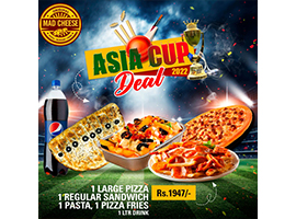 Mad Cheese Asia Cup Deal 1 For Rs.1947image-672