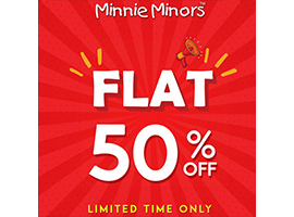 Minnie Minors! Flat 50% Off Limited Time Onlyimage-794
