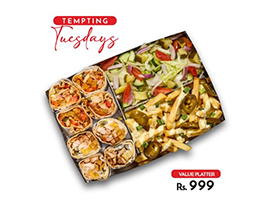 PITA - The Shawarma Revolution! Value Platter For Rs.999image-674