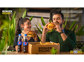 15% discount on Burger O'Clock with Bank Al Habibimage-687