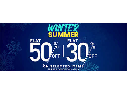 Expostore! Winter Summer Sale Flat 30% & 50% Offimage-1000