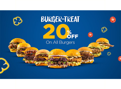 The Burger Shack 20% Off on All Burgersimage-702