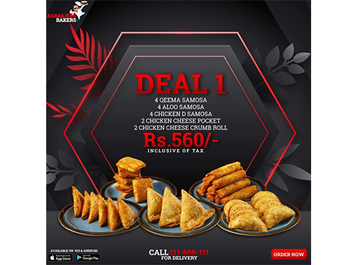 Kababjees Bakers Deal 1 For Rs.560image-705