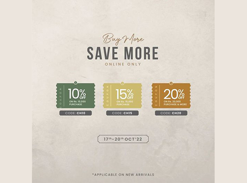 CHARCOAL Online Promotion Alert! Upto 20% off Discount Codesimage-817