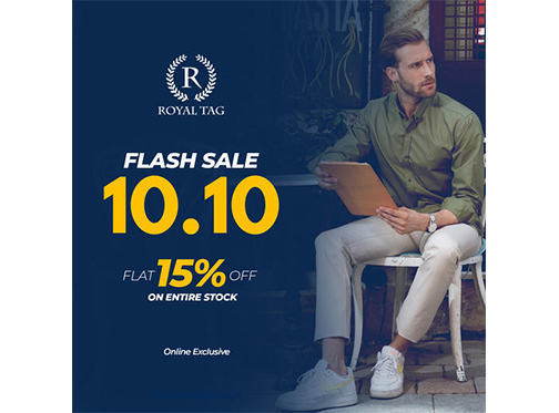 Royal Tag 10.10 Flash Sale Flat 15% Offimage-819