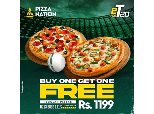 Pizza Nation Get One Regular Pizza Freeimage-708