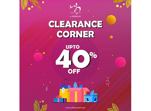 WB Stores Clearance Corner sale! Upto 40% Offimage-109
