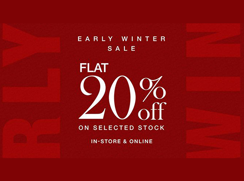 Ultra Club Pre Winter Sale! Flat 20% Offimage-823
