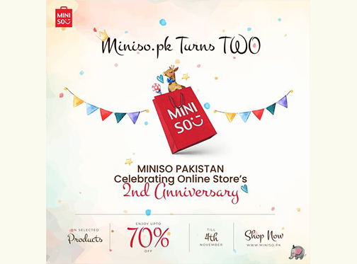Miniso Pakistan is celebrating 2nd Anniversary. Enjoy Upto 70% Offimage-111
