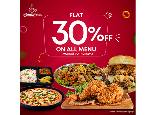 Studio 7teas Flat 30% Off On All Menuimage-324