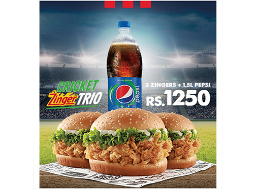 KFC Zinger Trio Deal For Rs.1250image-728