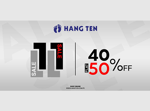 Hang Ten 11.11 Sale! Flat 40% & 50% Offimage-828