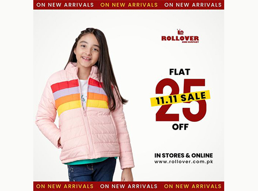Rollover is offering Flat 25% OFF on New Arrivals!image-832