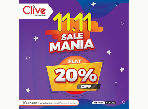 Clive Shoes 11.11 Mania Sale! Flat 20% Offimage-103