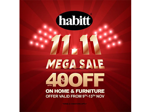 Habitt 11.11 Sale! Flat 40% Offimage-54