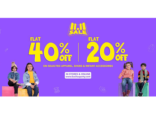Bachaa Party! 11.11 Sale Flat 20% & Flat 40% Offimage-40