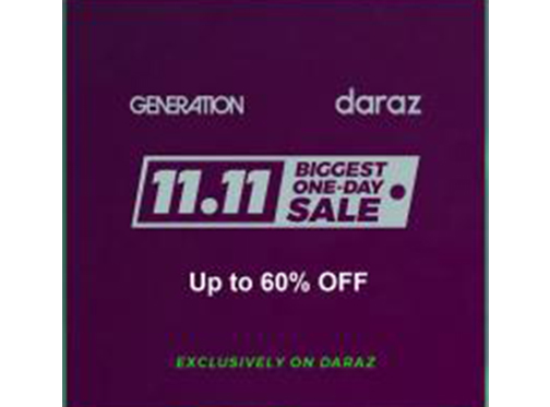 GENERATION 11.11 Sale! Upto 60% offimage-1044