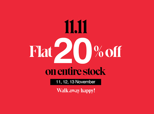 Hush Puppies 11.11 Sale Flat 20% Offimage-235