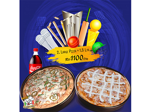 Karachi Pizza World Cup Deal 1 For Rs.1100image-734